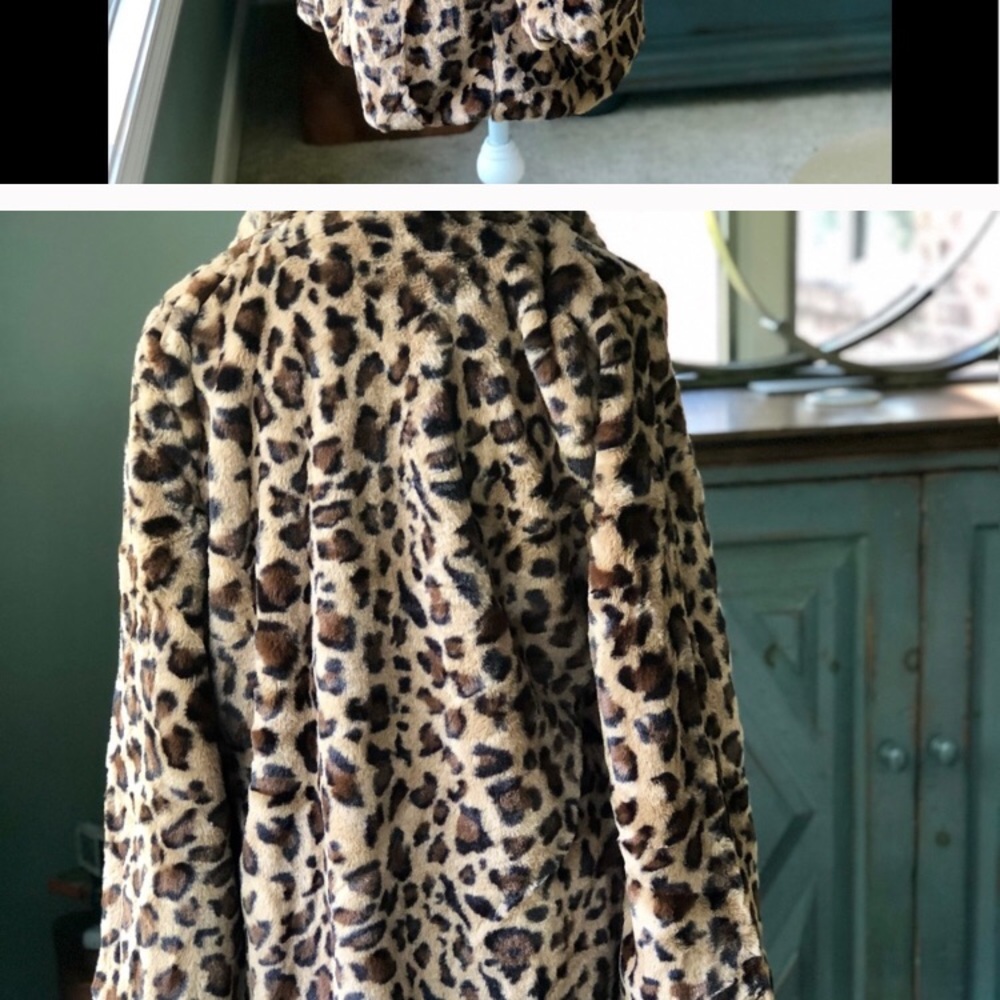 Leopard coat